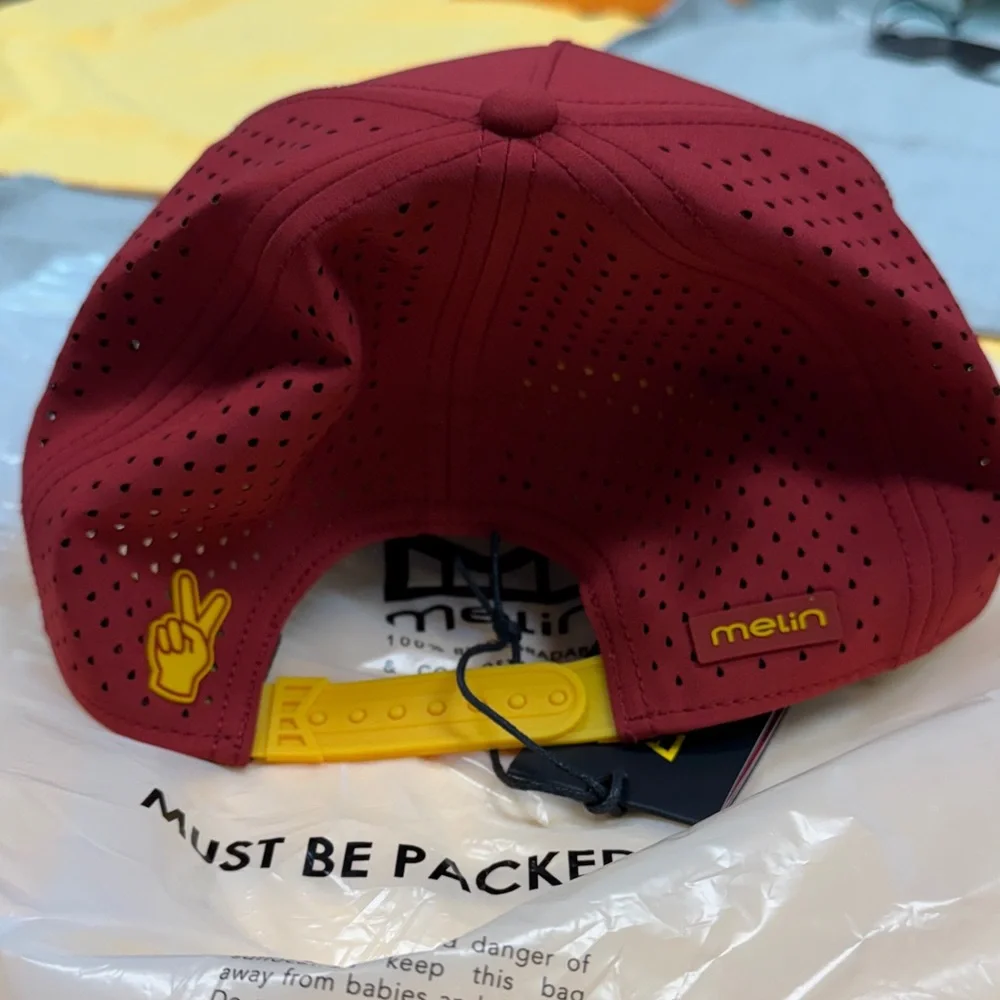 Melin Small - Red SC Logo Cap with Gold Accents - USC Collaboration - Picture 9 of 12